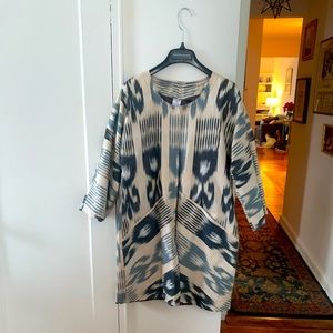 Ikat kimono, handmade Im Uzbekistan